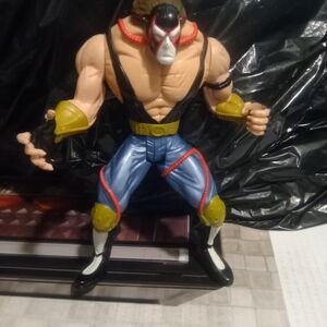 Wrestling Action Figure with Blue Pants